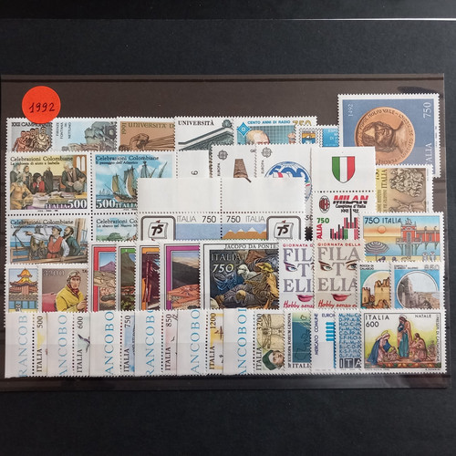 Italia repubblica 1992 annata - 1992/,