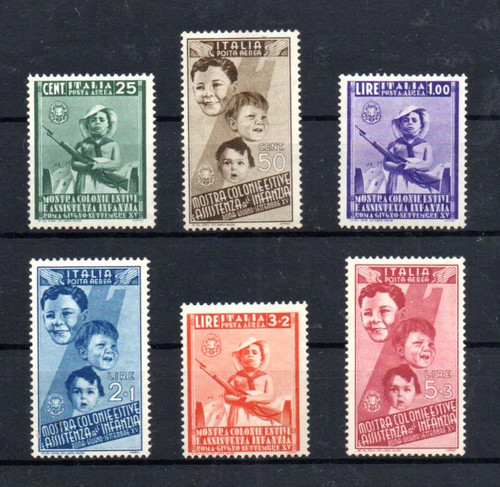 Regno italia 1937 - d'italia,, serie