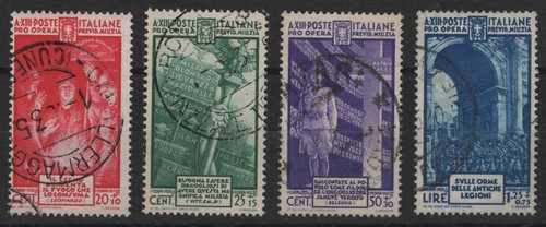 Italia regno 1935 pro - opera, di