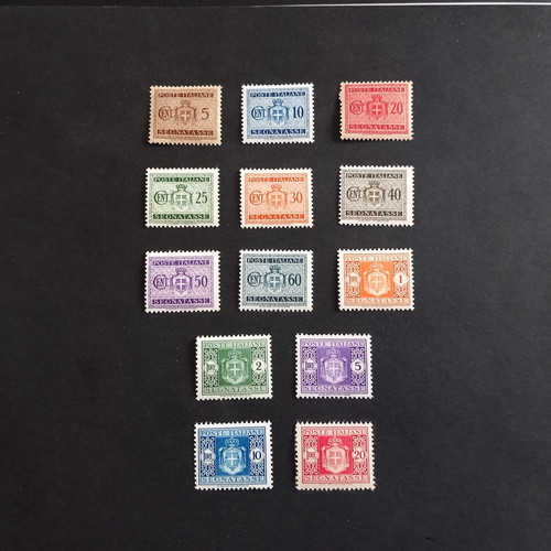 Luogotenenza 1945 segnatasse - luogotenenza, 1945/