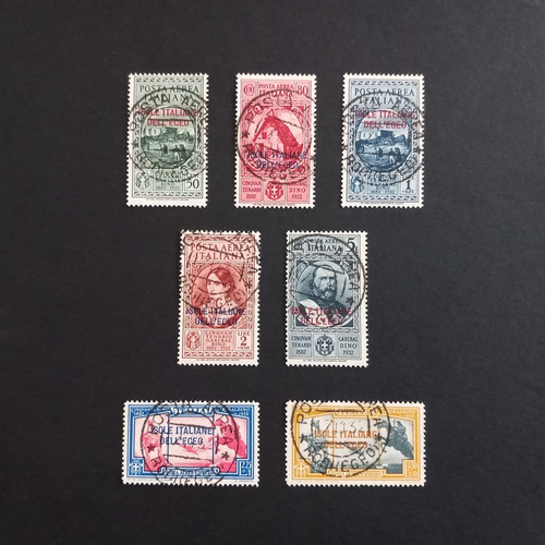 Colonie italiane egeo 1932 - italiane, 1932/
