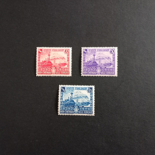 Italia regno 1939 ferrovie - italia,
