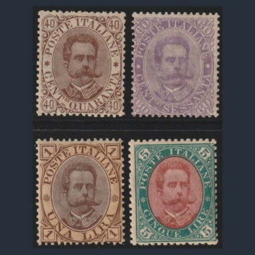 Regno italia 1889 umberto - d'italia,
