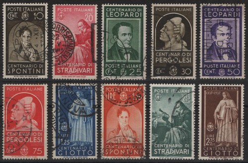 Italia regno 1937 centenario - 1937,