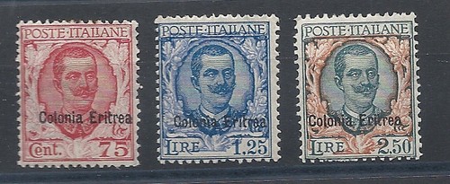 1926 eritrea serie francobolli - 1926,
