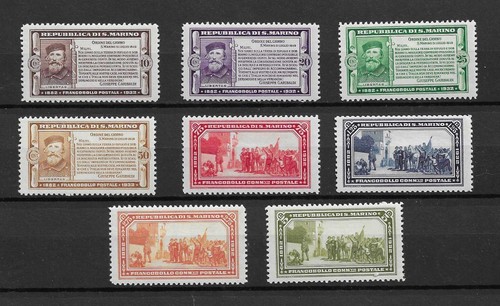 San marino valori - valori, 1932