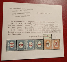 1875 SERIE DI 6 VALORI