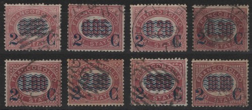 Italia regno 1878 francobolli - italia,