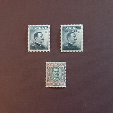 ITALIA REGNO 1910/16 EFFIGIE
