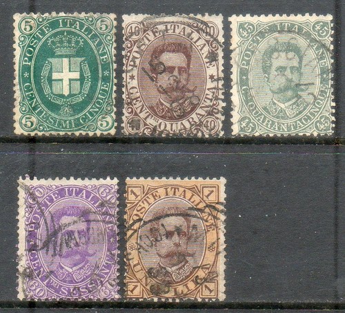 Regno 1889 stemma effigie - 1889, o