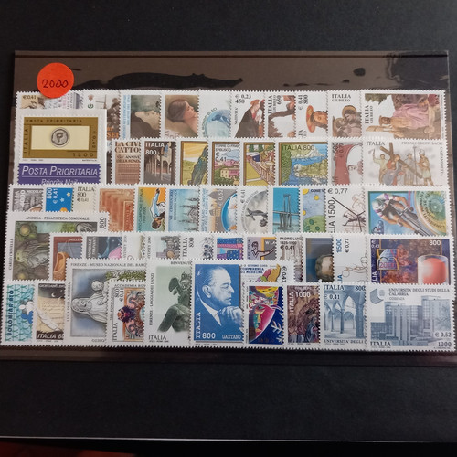 Italia repubblica 2000 annata - italia, 2000/