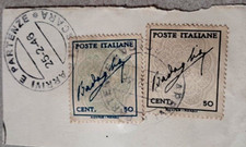 1944 LUOGOTENENZA FRANCOBOLLI