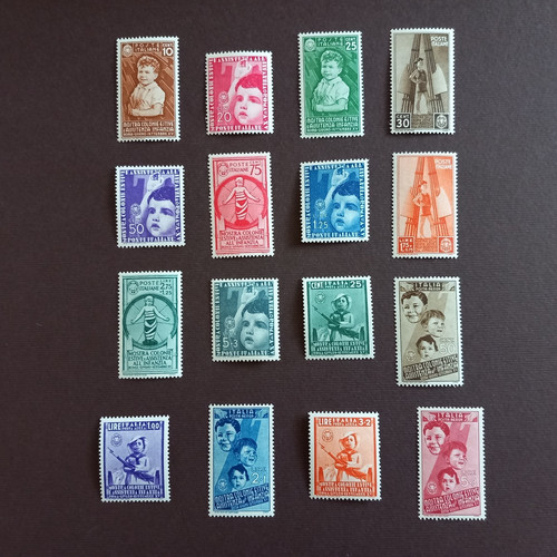 Italia regno 1937 colonie - regno, 1937/