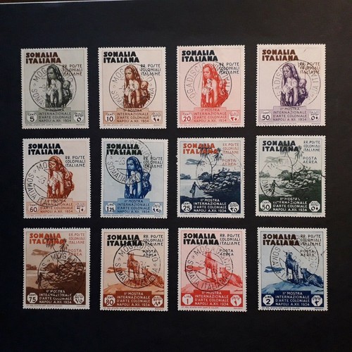 Colonie italiane somalia 1934 - somalia, 1934/