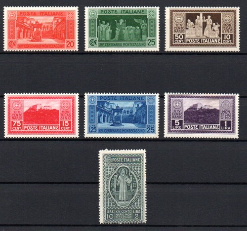 Regno italia 1929 serie - regno, d'italia,